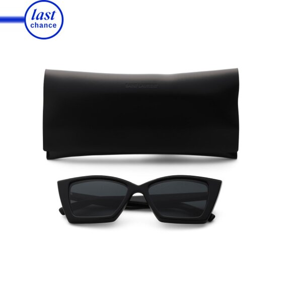 SAINT LAURENT Black 54mm Modified Cat Eye Sunglasses - Picture 1 of 2